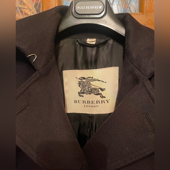 *SOLD* Burberry Wool Coat - Picture 3 of 6